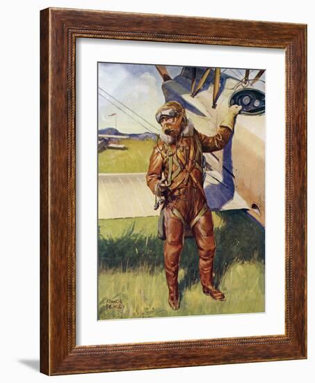 Flying Dress-Francis S Walker-Framed Art Print