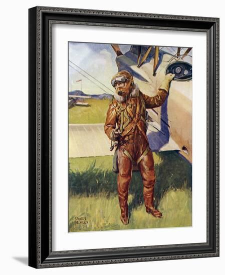 Flying Dress-Francis S Walker-Framed Art Print