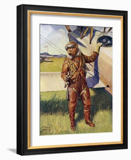 Flying Dress-Francis S Walker-Framed Art Print