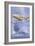 Flying Dutchman Ship with Klm Plane-null-Framed Art Print