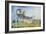 Flying Fairy over Landscape-Wayne Anderson-Framed Giclee Print