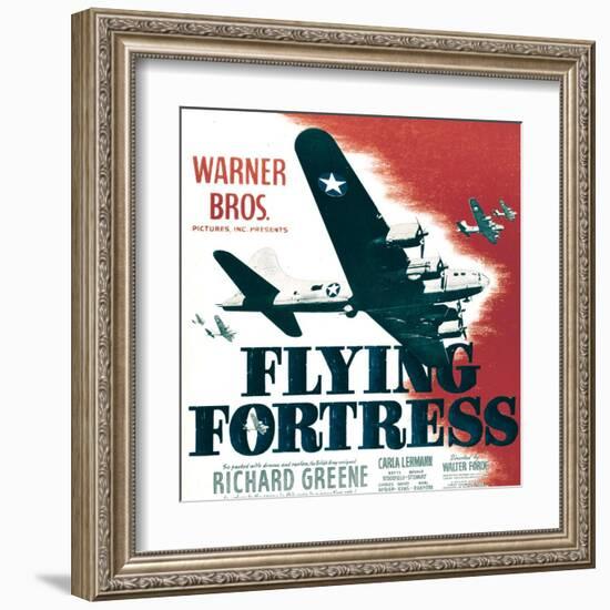 Flying Fortess, 1942-null-Framed Art Print