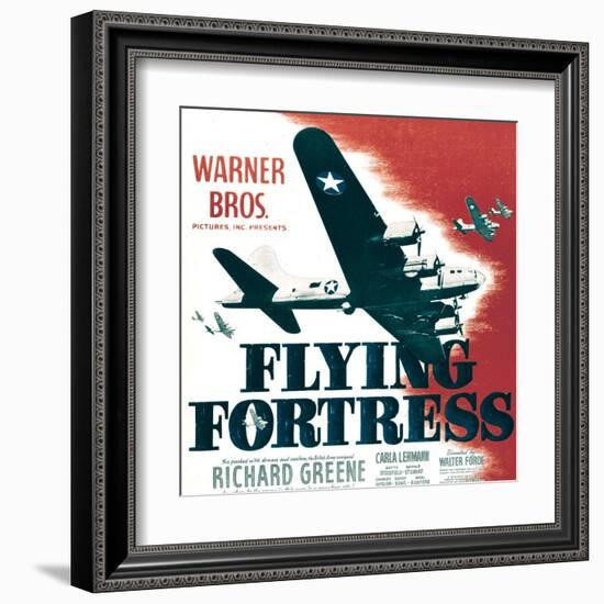 Flying Fortess, 1942-null-Framed Art Print