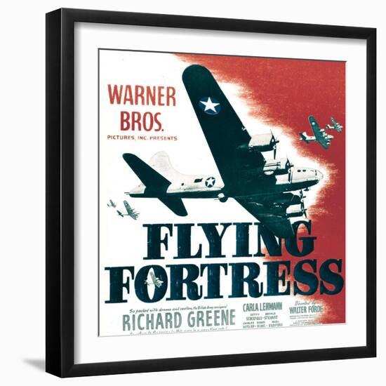 Flying Fortess, 1942-null-Framed Art Print
