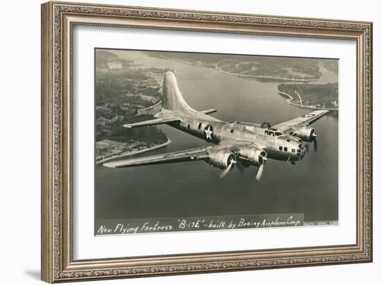 Flying Fortress, B-17E Bomber-null-Framed Art Print