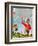 Flying Kites - Child Life-Robert O. Skemp-Framed Giclee Print