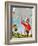 Flying Kites - Child Life-Robert O. Skemp-Framed Giclee Print