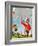 Flying Kites - Child Life-Robert O. Skemp-Framed Giclee Print