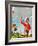 Flying Kites - Child Life-Robert O. Skemp-Framed Giclee Print