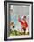 Flying Kites - Child Life-Robert O. Skemp-Framed Giclee Print