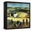 "Flying Kites", March 18, 1950-John Falter-Framed Premier Image Canvas