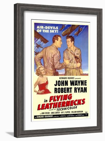 Flying Leathernecks, 1951-null-Framed Art Print