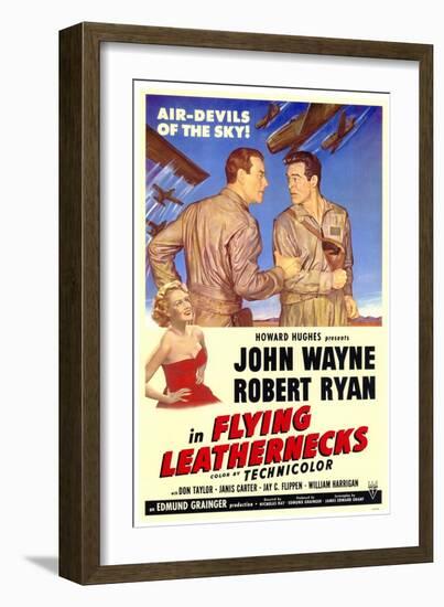 Flying Leathernecks, 1951-null-Framed Art Print