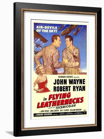 Flying Leathernecks, 1951-null-Framed Art Print