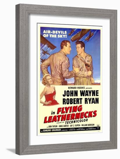 Flying Leathernecks, 1951-null-Framed Premium Giclee Print