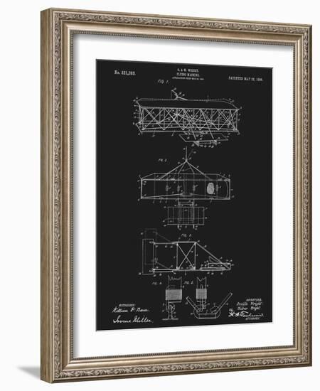 Flying Machine 1906-Dan Sproul-Framed Art Print