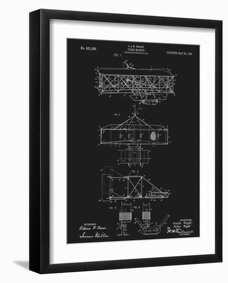 Flying Machine 1906-Dan Sproul-Framed Art Print