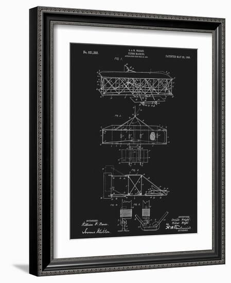 Flying Machine 1906-Dan Sproul-Framed Art Print