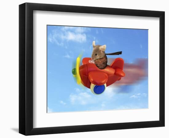 Flying Mouse-J Hovenstine Studios-Framed Giclee Print