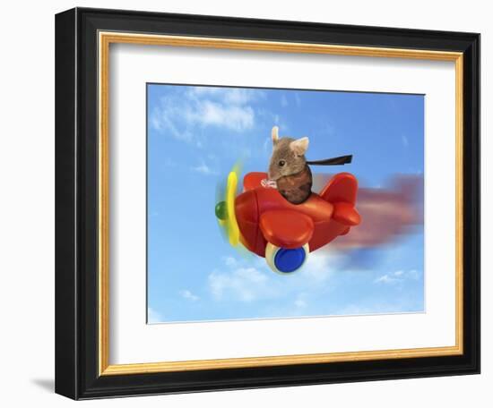 Flying Mouse-J Hovenstine Studios-Framed Giclee Print