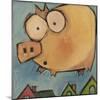 Flying Pig First Flight-Tim Nyberg-Mounted Giclee Print