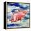 Flying Pig-Howie Green-Framed Premier Image Canvas