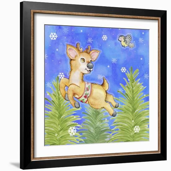 Flying Practice-Valarie Wade-Framed Premium Giclee Print