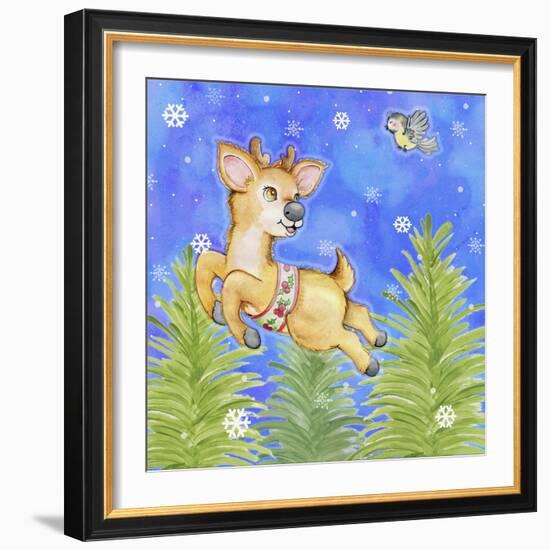 Flying Practice-Valarie Wade-Framed Premium Giclee Print