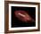 Flying Rugby Ball Isolated on Black.-Kesu01-Framed Photographic Print