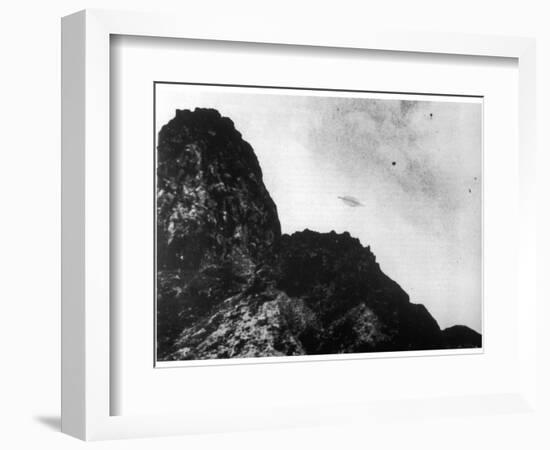 Flying Saucer Photographed over Trindade Island, Brazil-null-Framed Photographic Print