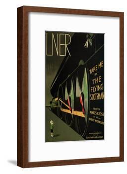 Flying Scotsman-null-Framed Giclee Print
