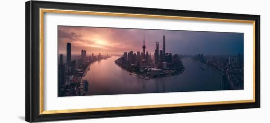 Flying Shanghai-Javier de la-Framed Photographic Print