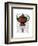 Flying Teapot 2 Red and Green-Fab Funky-Framed Art Print