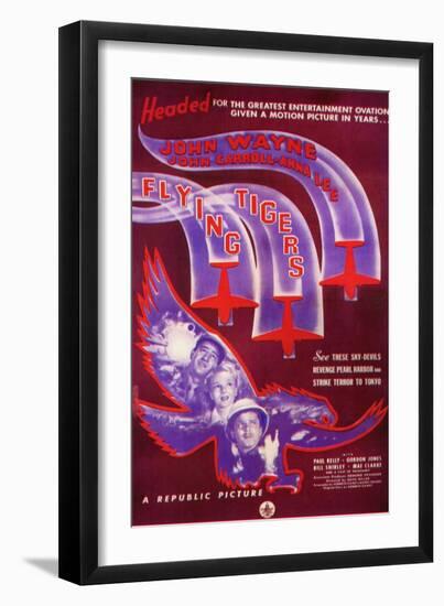 Flying Tigers, 1942-null-Framed Art Print