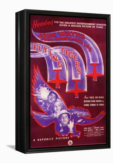 Flying Tigers, 1942-null-Framed Stretched Canvas