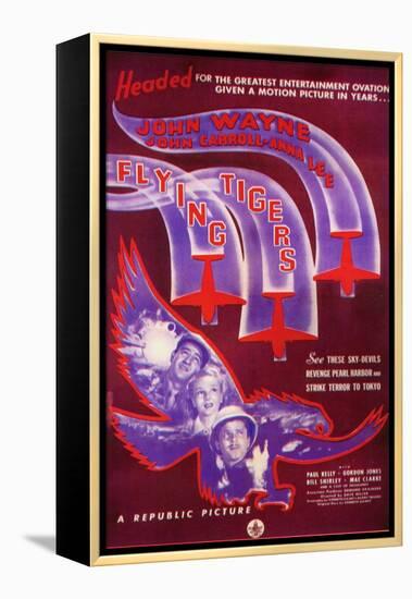 Flying Tigers, 1942-null-Framed Stretched Canvas