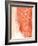 Flying with Colors 1 - Orange-Sophia Buddenhagen-Framed Art Print