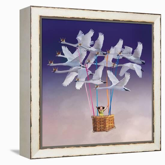 Flying with Swans-Nancy Tillman-Framed Stretched Canvas