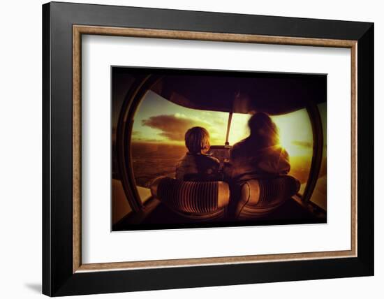 Flying-Sebastien Lory-Framed Photographic Print