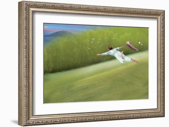 Flying-Nancy Tillman-Framed Premium Giclee Print