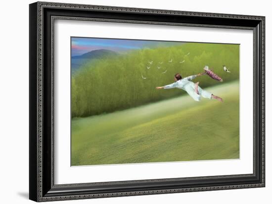 Flying-Nancy Tillman-Framed Premium Giclee Print