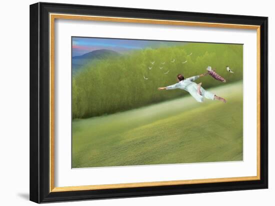 Flying-Nancy Tillman-Framed Premium Giclee Print