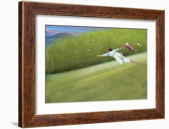 Flying-Nancy Tillman-Framed Art Print