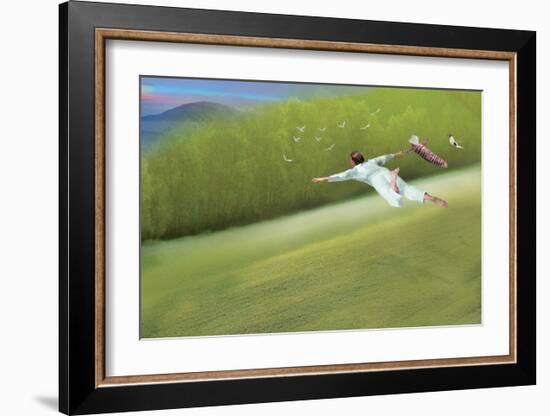 Flying-Nancy Tillman-Framed Art Print