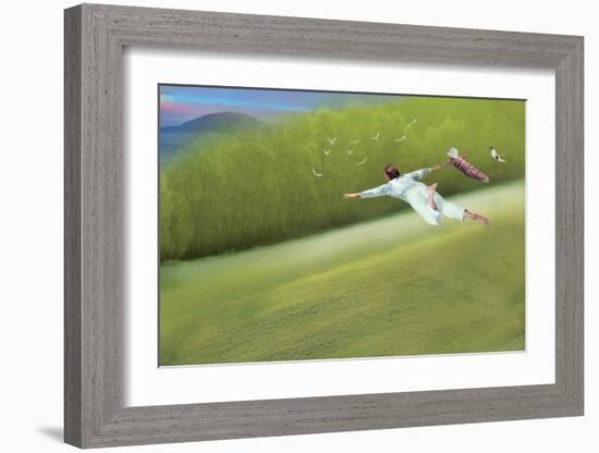 Flying-Nancy Tillman-Framed Art Print