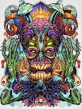Psychedelic Tiki Creature-FlyLand Designs-Giclee Print