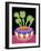 Flytraps in a Pot, 2021 (Acrylic on Panel)-Tsz Kam-Framed Giclee Print