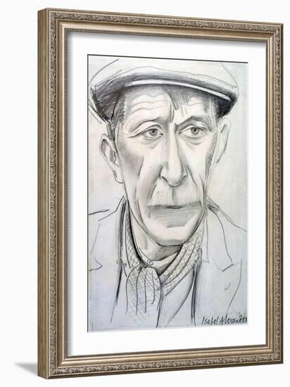 FM, a Disabled Miner, 1944-Isabel Alexander-Framed Giclee Print