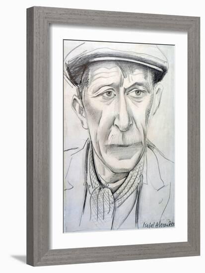 FM, a Disabled Miner, 1944-Isabel Alexander-Framed Giclee Print