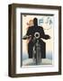 FN Motorcycles - Fabrique Nationale de Herstal-Marcello Nizzoli-Framed Art Print